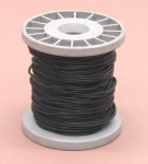 PVC Coated Copper Connecting Hookup Wire 100 ft Black