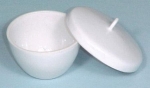 Crucible with Lid Porcelain Low Form 15ml