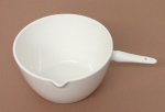 Porcelain Casserole, Basin with handle 50ml