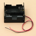 'D' Cell Double Battery Holder With Wire