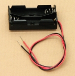 'AA' Cell Double Battery Holder With Wire