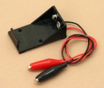 '9V' Cell Battery Holder With Clips