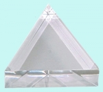 Prism Acrylic Equilateral 75 x 25mm, Flat