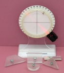 Complete Laser Refraction Liquid and Solid Apparatus