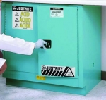 Justrite Sure-Grip EX Metal Acid Cabinet 22 Gallon 1 Shelf