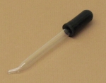 Glass Droppers Pipettes Curved 4 Inch