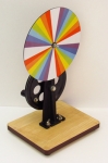 Newton's Color Disc Wheel On Stand