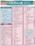 Calculus Equations & Answers Chart
