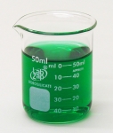 Beaker Borosilicate Glass Lab Zap 50 ml Case of 192