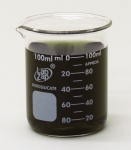 Beaker Borosilicate Glass Lab Zap 100 ml Pack of 12