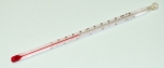 Lab Thermometer 6 Inch Red Alcohol -10 to 110C