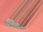 Stir Rod, Flint Glass, 10 Inch (250mm)