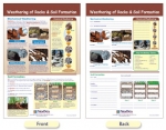 Weathering of Rocks & Soil Formation Bulletin Board Chart