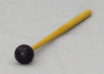 Tuning Fork Mallet Rubber Bong, Wood Handle