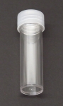Test Tube Plastic Flat Bottom with Screw Cap 25x92mm, 30mL