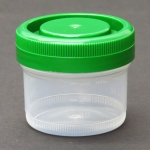 Plastic Beaker with Screw Cap 40mL 