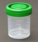 Plastic Beaker with Screw Cap 60mL