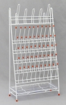 Laboratory Drying / Draining Rack 55 Pegs with Pan