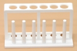 Test Tube Rack Stand Plastic 6 Tubes x 18mm