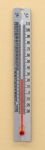 Thermometer Metal Back Double Scale