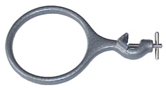 Tansoole Laboratory Support Ring Clamp Closed Iron Ring Clamp Diameter 50mm Pack of 2
