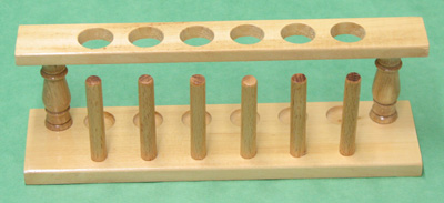 What are the uses of a test tube rack?