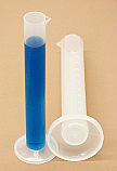 Graduated Cylinder Plastic PP 10 ml Round Base