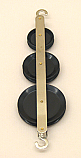 Pulley Plastic Triple Tandem 30-40-50mm