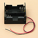 'C' Cell Double Battery Holder With Wire