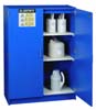 Justrite Nonmetallic Acid Cabinet 2 Doors 2 Shelves