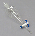 Separatory Funnel PTFE Stopcock 50 ml