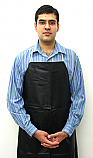 Lab Apron Black 27 x 36 Inch