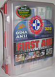 First Aid Kit 326 Pieces, OSHA - ANSI Compliant