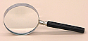 Magnifier Metal Mount Plastic Handle 3 Inch