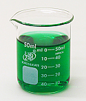 Beaker Borosilicate Glass Lab Zap 50 ml Pack of 12