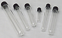 Test Tubes Round Bottom Borosilicate Glass 25x200mm Screw Cap