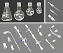 Standard Organic Chemistry Glassware Kit - 16 Piece Set