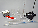 Titration Set 100 mL Glass Stopcock Buret with Magnetic Stirrer