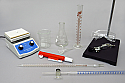 Titration Set 100 mL Glass Stopcock Buret with Hot Plate Stirrer