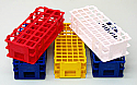 Test Tube Racks Stands Plastic Set of 5