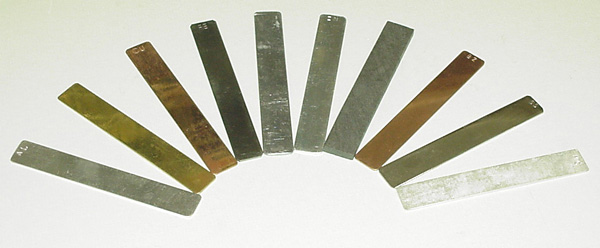 100mm Length x 19mm Width Ajax Scientific Copper Electrode Strip 