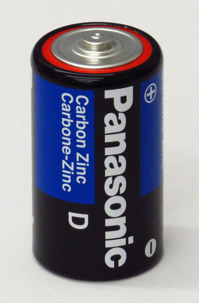 penge Mew Mew træt 1529-35 Panasonic D Cell Carbon Zinc Battery