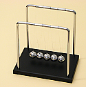 Newton's Cradle or Collision Balls Apparatus Large