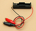 'AA' Cell Battery Holder With Clips