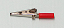 Alligator Clip With Screw Red
