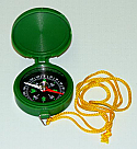 Magnetic Compass Plastic Body with Cover 45mm