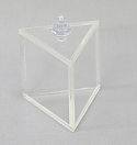 Prism Acrylic, Hollow, Equilateral