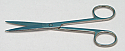 Scissors Dissecting  Both Sharp 4.5 Inch Long
