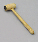 Tuning Fork Wooden Mallet Hammer