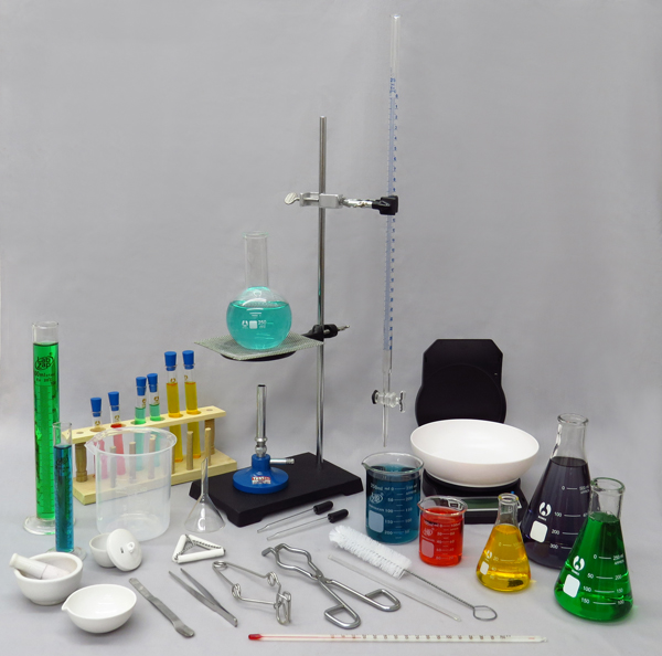 KT6301-33 Chemistry Lab Equipmet Set - Advanced - 43 Pieces